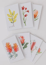 Load image into Gallery viewer, AGCC1001: Red: Bottlebrush Flower Card
