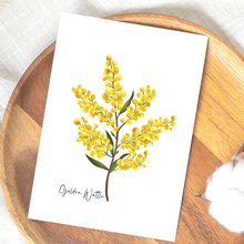 Load image into Gallery viewer, Card | Golden Wattle Flower
