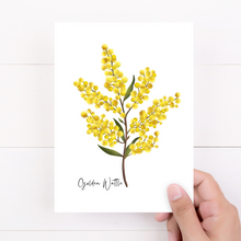 Load image into Gallery viewer, Card | Golden Wattle Flower
