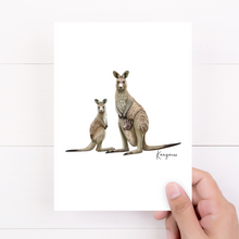 Load image into Gallery viewer, AGCC1009: Kangaroo Card
