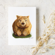 Load image into Gallery viewer, AGCC1011: Wombat Card
