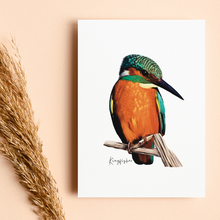 Load image into Gallery viewer, AGCC1016: Kingfisher Card

