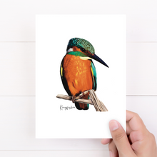 Load image into Gallery viewer, Card | Kingfisher

