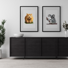 Load image into Gallery viewer, Poster | Wombat
