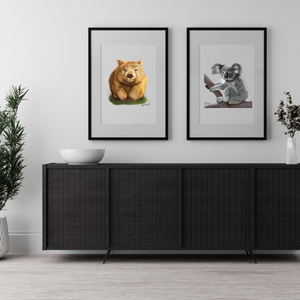 AGCP1011: Wombat Poster
