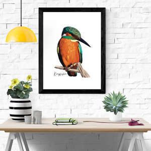 AGCP1016: Kingfisher Poster