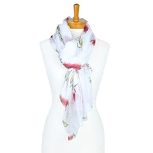 Load image into Gallery viewer, AGCS1002: Red: Bottlebrush Flower Scarf
