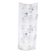 Load image into Gallery viewer, AGCS1013: White: Penguin Scarf

