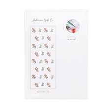 Load image into Gallery viewer, AGCS1014: White: Red Flowering Gum Scarf
