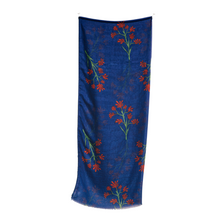 Load image into Gallery viewer, AGCS1018: Navy: Kangaroo Paws Scarf
