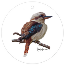 Load image into Gallery viewer, AGCTA1013: Kookaburra Bird Gift Tag
