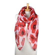Load image into Gallery viewer, THSAP1346: (3pcs) Large Poppies Scarf Pack
