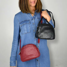 Load image into Gallery viewer, THSB1022: Black: Lana Cross Bag
