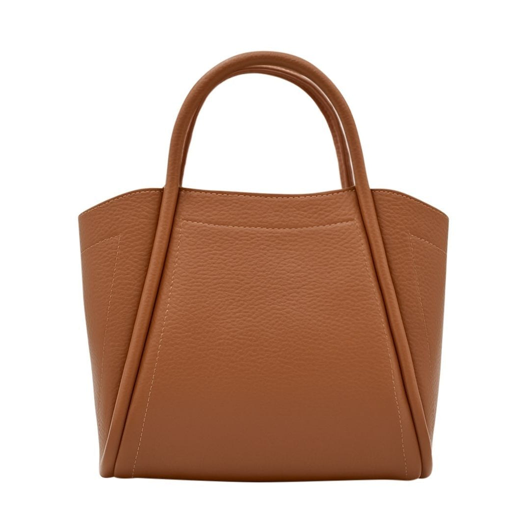 THSB1046: Brown: Pearl Tote Bag