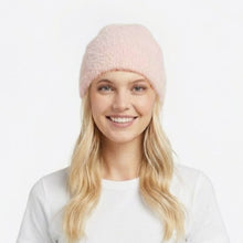 Load image into Gallery viewer, THSBE1031: Pink: Shimmer Soft Knit Beanie
