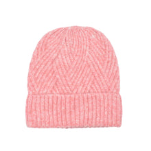 Load image into Gallery viewer, THSBE1033: Pink: Elegant Knit Beanie
