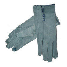 Load image into Gallery viewer, THSG1045: Duck Egg Blue: Three Buttons Gloves
