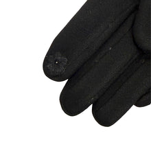 Load image into Gallery viewer, THSG1093: Black: Faux Fur Double Layer Gloves
