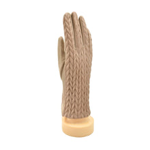 Load image into Gallery viewer, THSG1131: Taupe: Heritage Quilted Gloves
