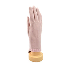 Load image into Gallery viewer, THSG1133: Pink: Crystal Dot Gloves
