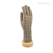 Load image into Gallery viewer, THSG1137: Oatmeal: Heritage Knit Gloves
