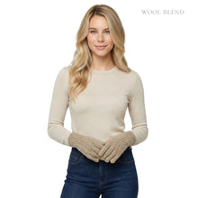 Load image into Gallery viewer, THSG1137: Oatmeal: Heritage Knit Gloves
