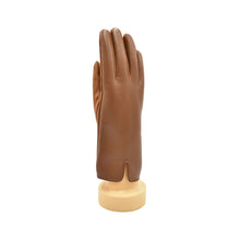 Load image into Gallery viewer, THSG1159: Tan: Faux Leather Gloves
