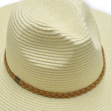 Load image into Gallery viewer, THSH1012: Milk White: Savannah Sun Hat - J'adore Gifts 
