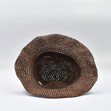 Load image into Gallery viewer, THSH1014: Brown: Foldable Shapeable Sun Hat
