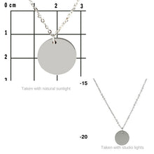 Load image into Gallery viewer, Round Necklace | Silver
