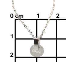 Load image into Gallery viewer, Interlock Round - Love | Silver
