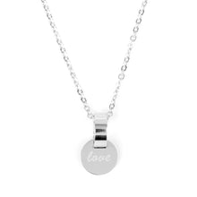 Load image into Gallery viewer, Interlock Round - Love | Silver
