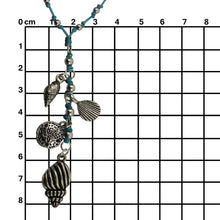 Load image into Gallery viewer, THSJ1108C: Cream: Waxed Cord Necklace: Seashell
