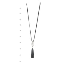 Load image into Gallery viewer, THSJ1209X:Grey:The Circle of Life Pendant Necklace
