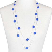 Load image into Gallery viewer, THSJ1245: Cobalt Blue: Alexandra Necklace
