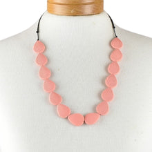 Load image into Gallery viewer, THSJ1260: Dusty Rose: Teardrop Resin Necklace
