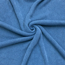Load image into Gallery viewer, THSP1027: Egyptian Blue: Cowl Neck Poncho
