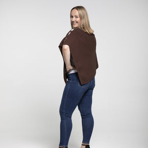 THSP1033: Brown: Angie Poncho