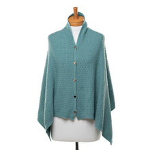 Load image into Gallery viewer, THSP1035: Teal: Angie Poncho
