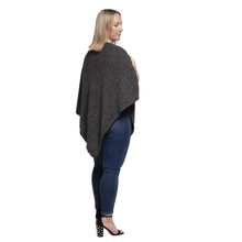 Load image into Gallery viewer, THSP1039: Charcoal: Pearl Poncho
