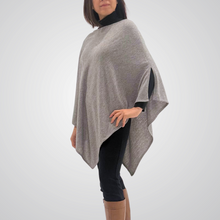 Load image into Gallery viewer, THSP1056: Grey: Pearl Poncho
