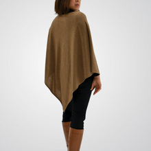 Load image into Gallery viewer, THSP1057: Brown: Pearl Poncho
