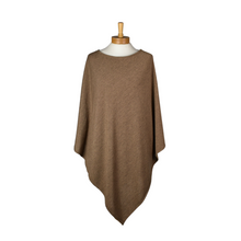 Load image into Gallery viewer, THSP1057: Brown: Pearl Poncho
