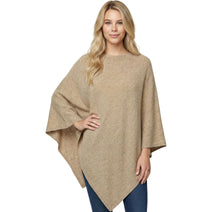 Load image into Gallery viewer, THSP1058: Oatmeal:  Pearl Poncho
