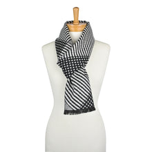 Load image into Gallery viewer, Reversible Plain Stripes Dots | Light Grey - J'adore Gifts 
