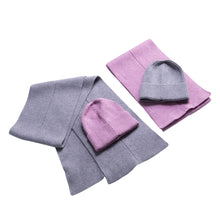 Load image into Gallery viewer, THSS2433: Grey: Twisted Rib Stitch Scarf
