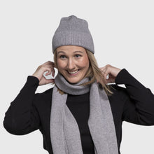 Load image into Gallery viewer, THSS2433HX: Grey: Twisted Rib Stitch Beanie - J'adore Gifts 

