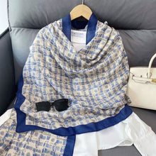 Load image into Gallery viewer, THSS2497: Navy: Victoria Scarf - J'adore Gifts 
