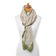 Load image into Gallery viewer, THSS2499: Green: Victoria Scarf - J'adore Gifts 
