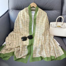 Load image into Gallery viewer, THSS2499: Green: Victoria Scarf - J'adore Gifts 
